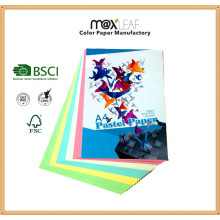 Colorful Copy Paper for Text Book Raw Color Paper Direct Factory